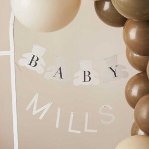 Baby shower banner