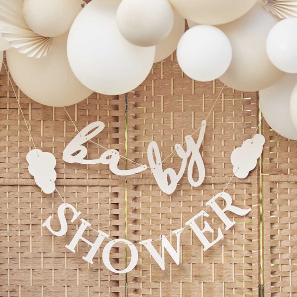 Baby shower banner