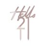Koogitopper sünnipäevaks / Hello 21