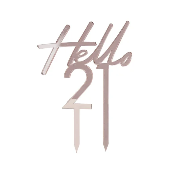 Koogitopper sünnipäevaks / Hello 21