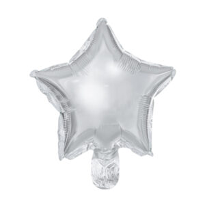 Fooliumõhupall Täht hõbe, 25 cm