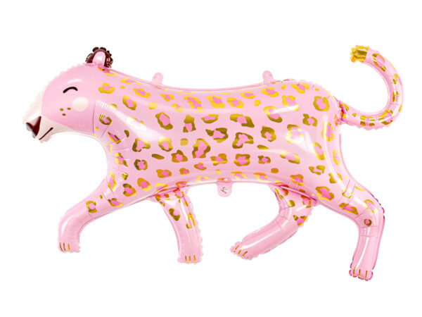 Fooliumist õhupall / roosa leopard