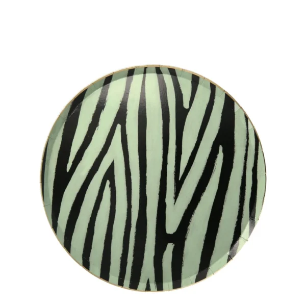 Meri Meri loomamustrilised papptaldrikud (21 cm)
