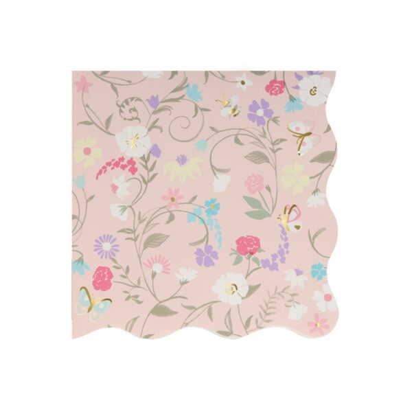 Meri Meri x Ladurée Paris Floral salvrätikud (12,7 cm)