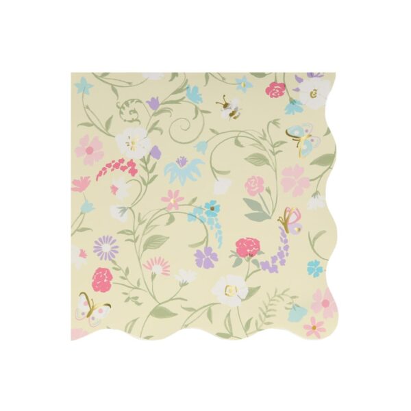 Meri Meri x Ladurée Paris Floral salvrätikud (12,7 cm)