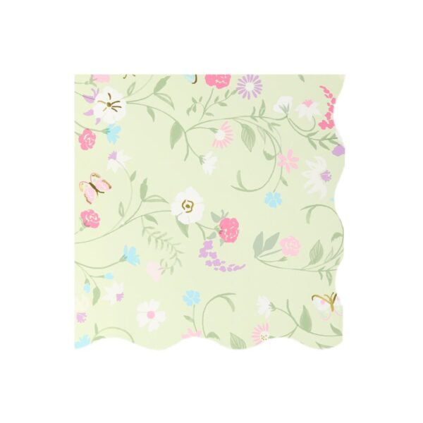 Meri Meri x Ladurée Paris Floral salvrätikud (12,7 cm)
