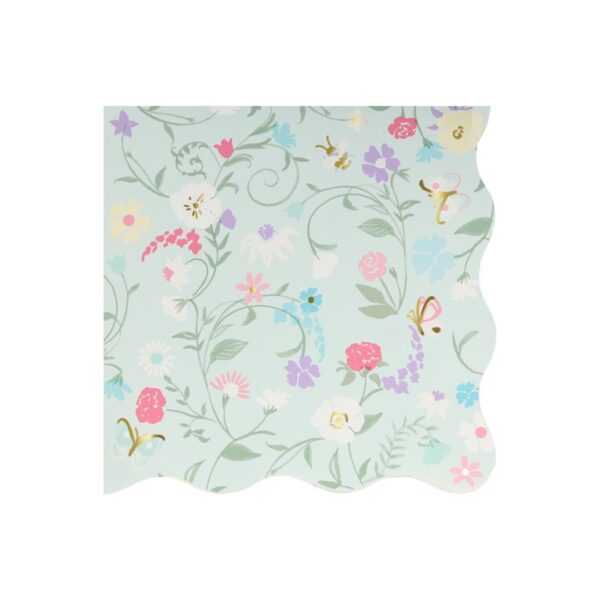 Meri Meri x Ladurée Paris Floral salvrätikud (12,7 cm)