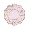 Meri Meri Marie-Antoinette roosimustrilised papptaldrikud (21 cm)