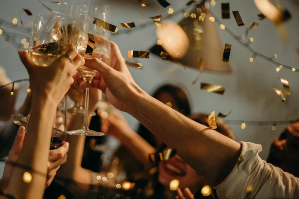 Lihtsad peokaunistused - cheers