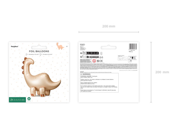 Fooliumõhupall brontosaurus