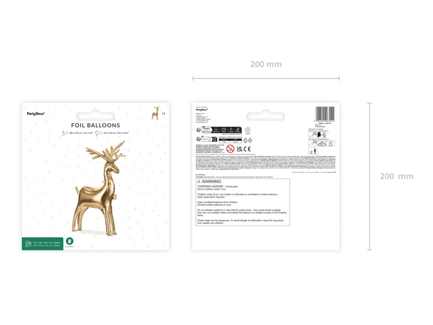 Fooliumõhupall põhjapõder