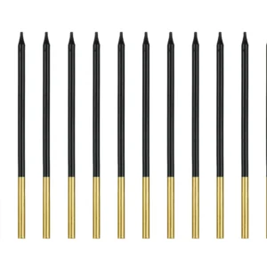 Pikad mustad küünlad 14 cm – 12tk