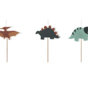 Dinosauruse sünnipäevaküünlad 3 cm – 3tk