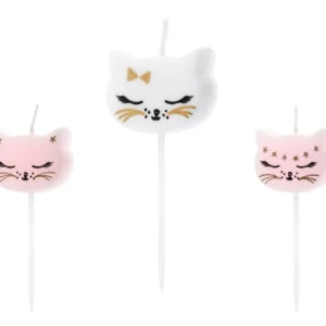 Kassikujulised sünnipäevaküünlad 2 cm – 6tk tordile ja muffinile